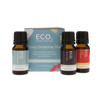 Eco Modern Essentials Aroma Essential Oil Blend Trio Cosy Christmas 10ml x 3 Pack